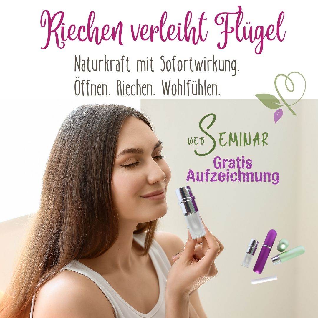 Gratis: Riechen verleiht Flügel - ViVere Aromapflege